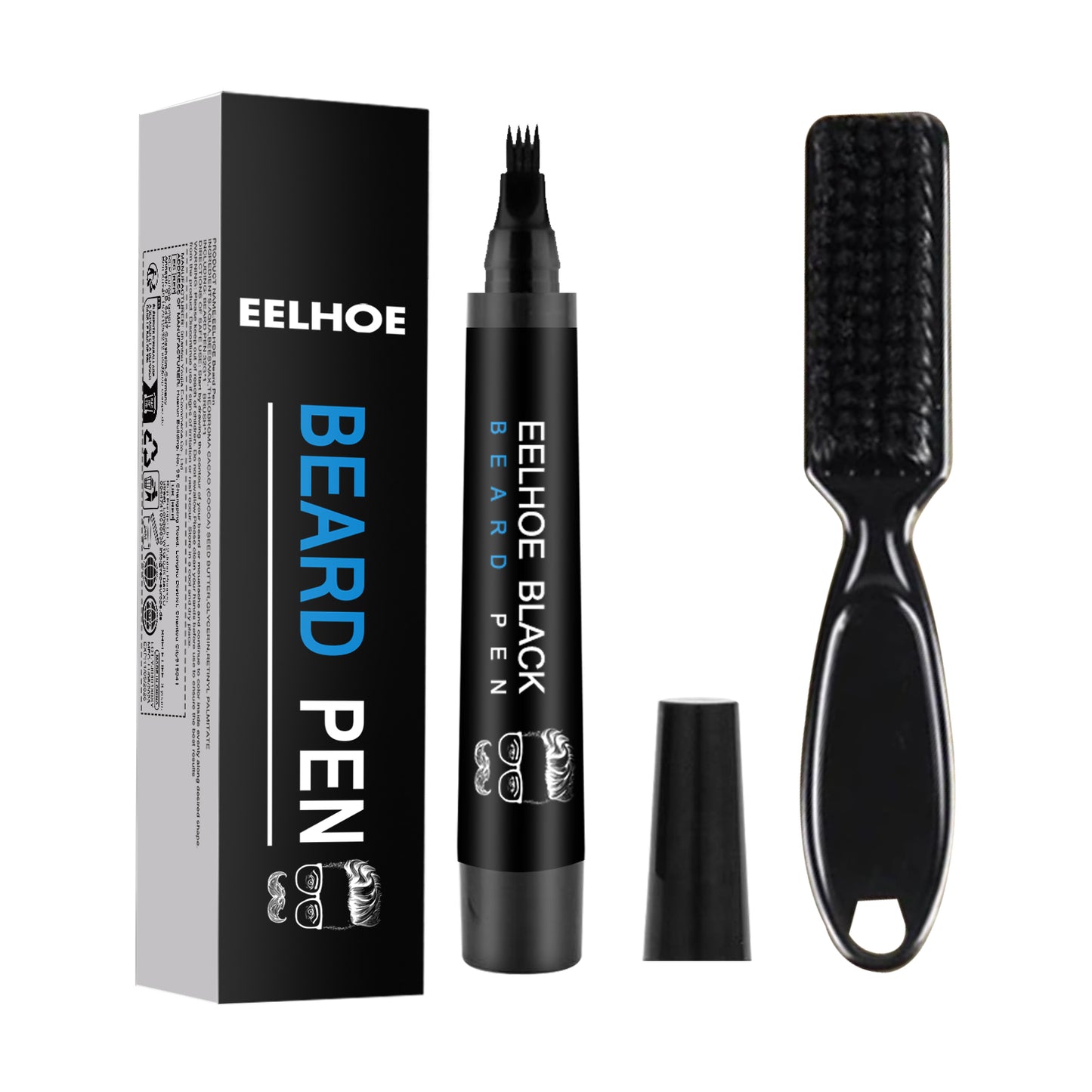 Bartfarbstift für Korrekturen- Beard Refill Pen Kit Men