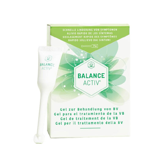 Vaginose- Balance Activ Gel, hilft dabei bakterielle Vaginose zu bekämpfen, balanciert Ihren pH-Wert. 1 Packung