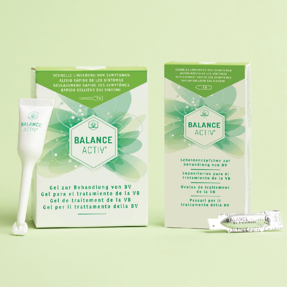 Vaginose- Balance Activ Gel, hilft dabei bakterielle Vaginose zu bekämpfen, balanciert Ihren pH-Wert. 1 Packung