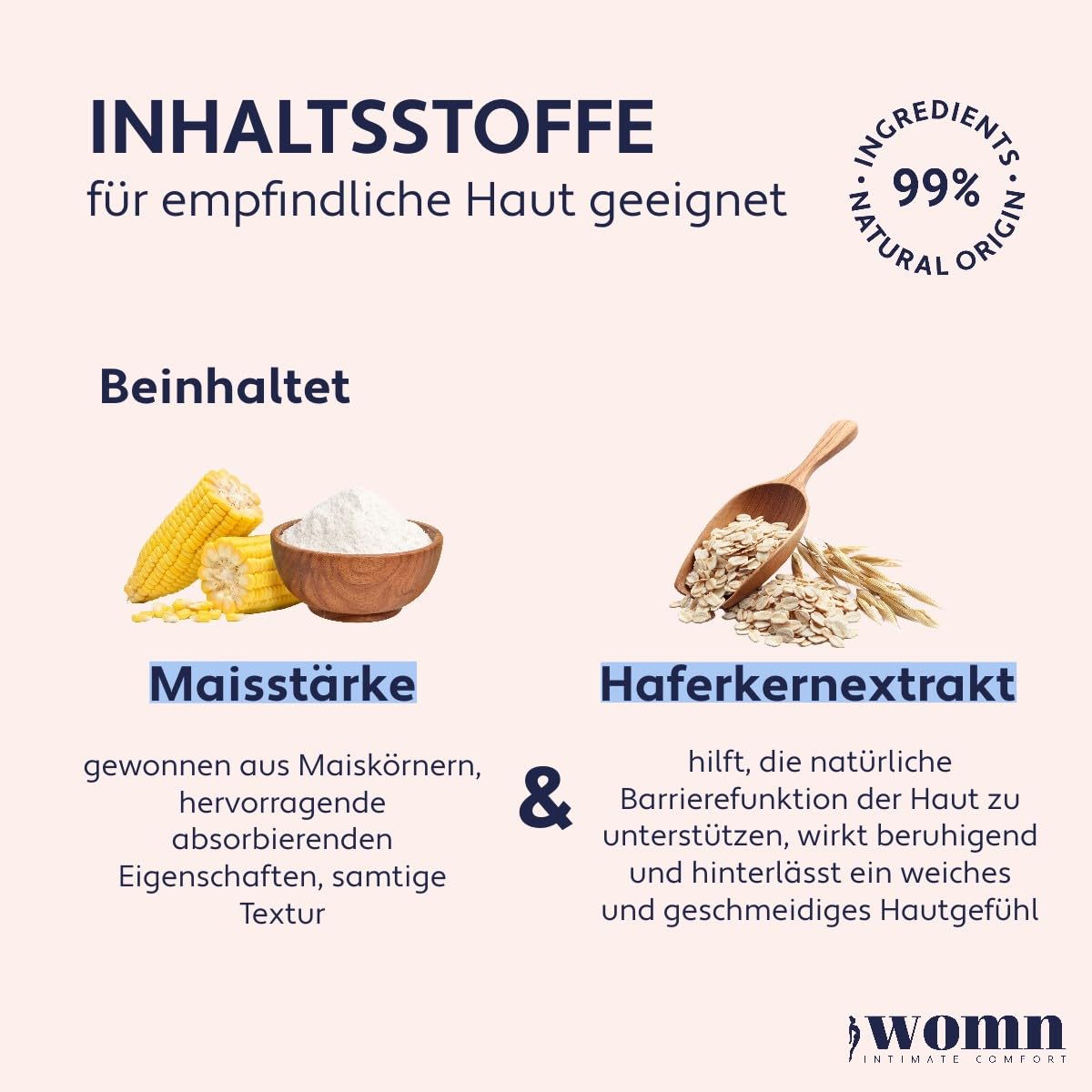 Talkumfreier Körperpuder für den Intimbereich-Damen ( auch Leiste und unter den Brüsten) – Absorbiert Schweiß und beugt Wundscheuern sowie Gerüchen vor