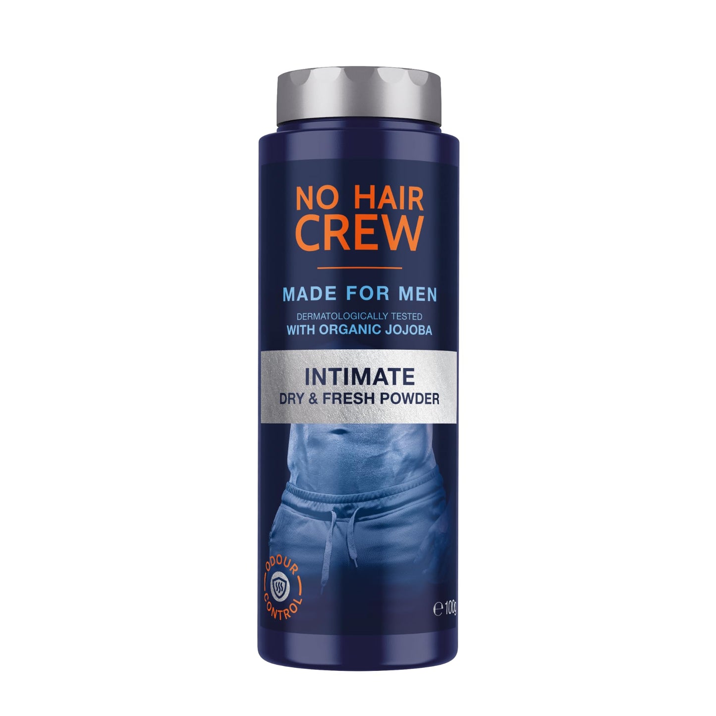 Dry & Fresh Intimpuder für Männer-Schweiß-STOP– Premium talkumfreier Körperpuder für den Intimbereich – für ein trockenes frisches Hautgefühl, für Männer, 100 g.