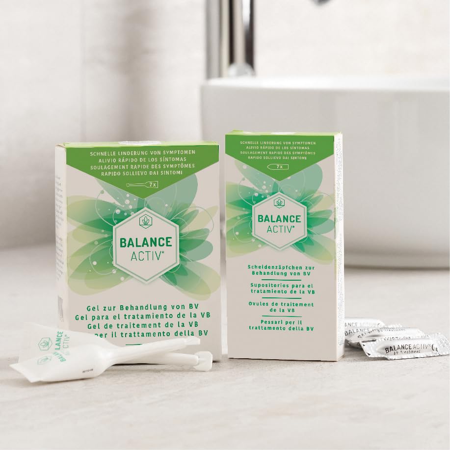 Vaginose- Balance Activ Gel, hilft dabei bakterielle Vaginose zu bekämpfen, balanciert Ihren pH-Wert. 1 Packung