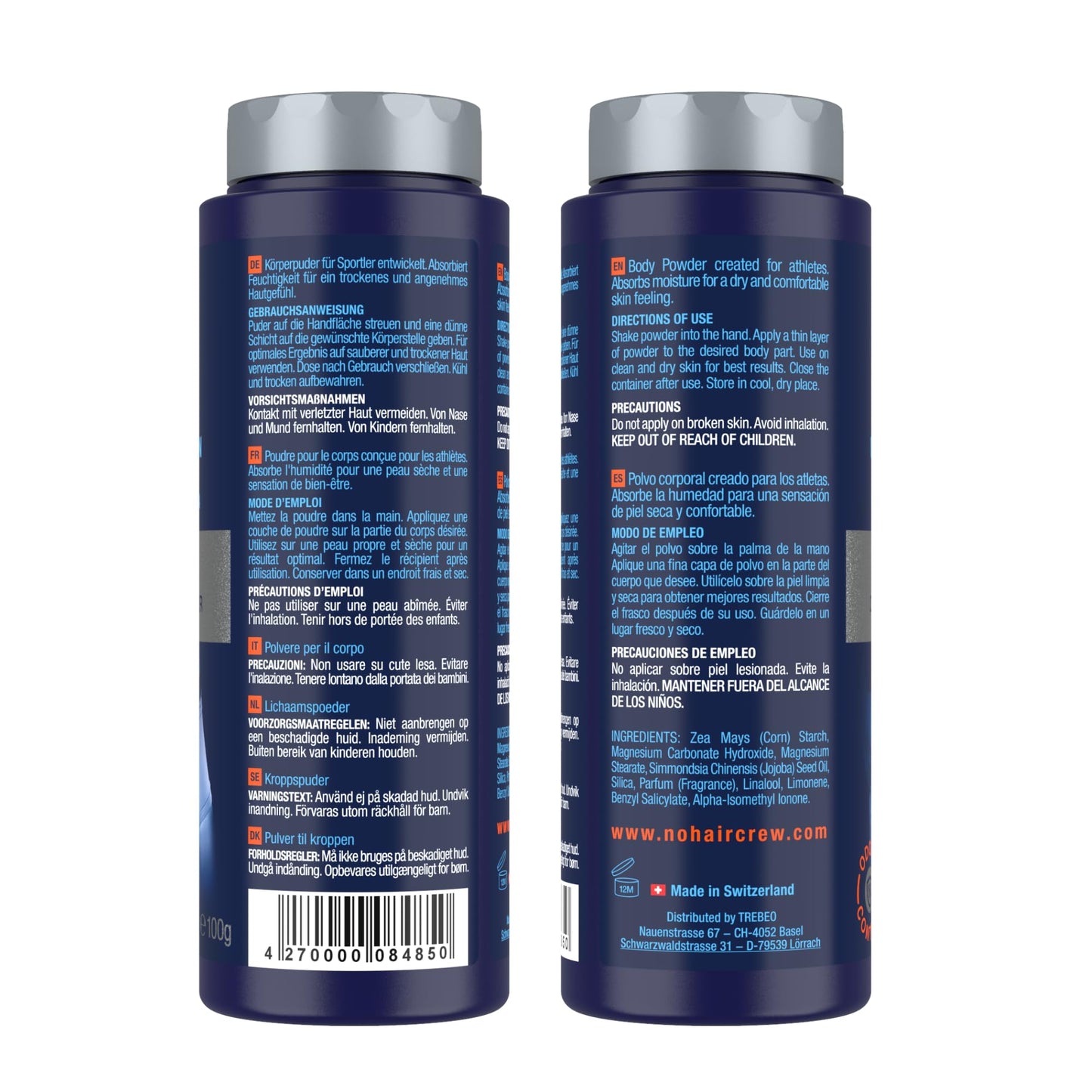 Dry & Fresh Intimpuder für Männer-Schweiß-STOP– Premium talkumfreier Körperpuder für den Intimbereich – für ein trockenes frisches Hautgefühl, für Männer, 100 g.