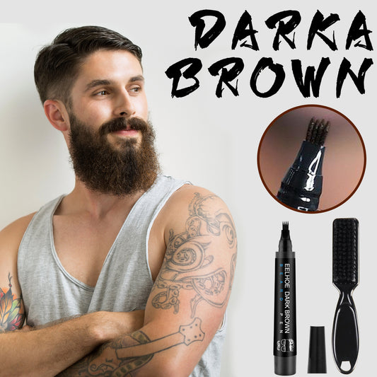 Bartfarbstift für Korrekturen- Beard Refill Pen Kit Men