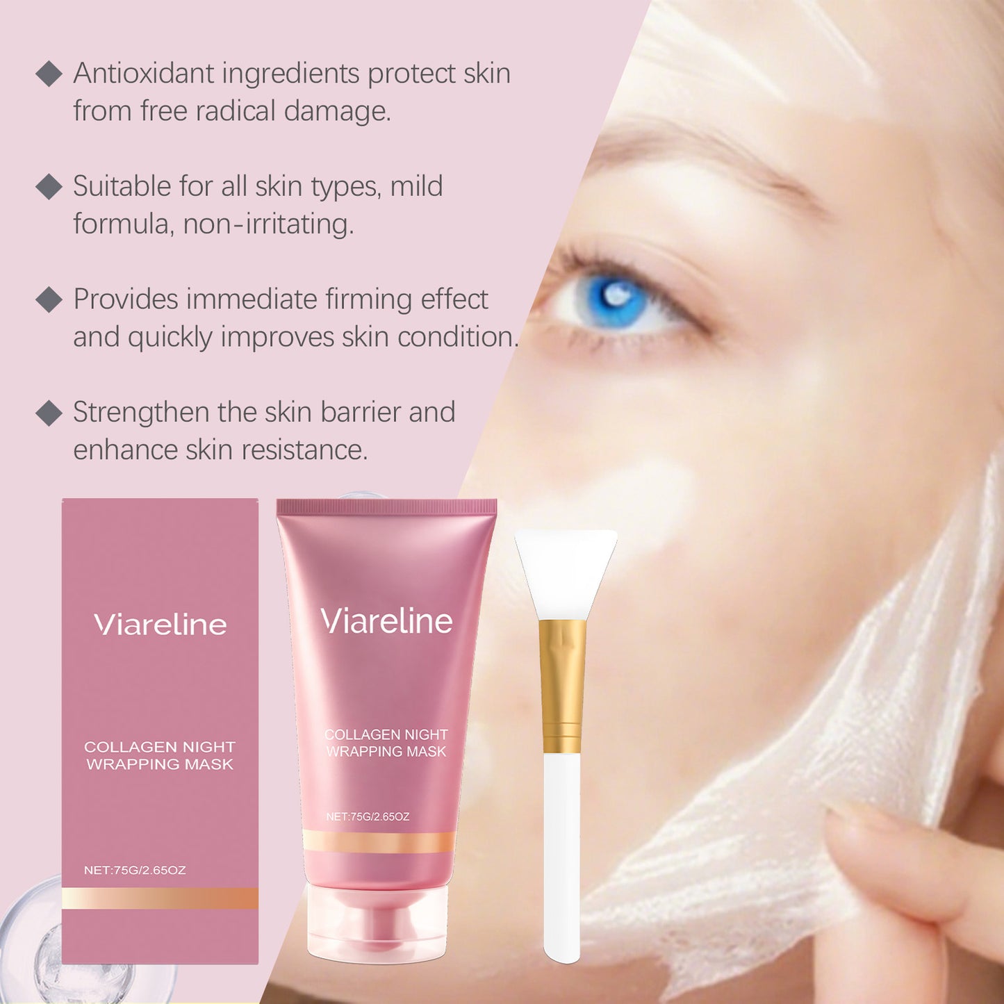 Kollagen Maske- für einen erfrischenden Boost Ihrer Haut